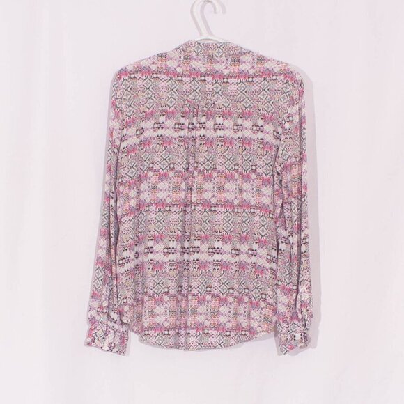 ANTHROPOLOGIE MAEVE Islet Button Front Blouse Size M - Picture 3 of 6